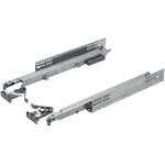 Coulisse invisible futura push sortie 3/4 à levier de disconnexion 6157