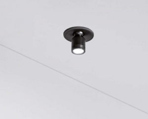 Mini spot LED de vitrine 12V orientable encastrable