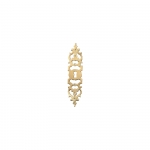 Entrée laiton avec chanfrein