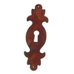 Entrée fer rouillé