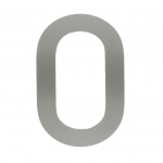 Chiffres inox adhésifs