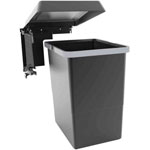 Poubelle pivotante à ouverture automatique 18 L ou 24 L