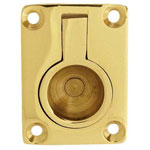 Poignée à onglet en laiton