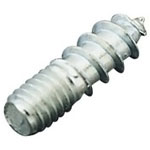 Vis double filet bois/métal