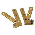 Pivot coudé à double lames