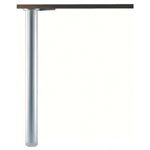 Pied de table en aluminium cannelé - Ø 60 mm