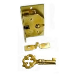 Serrure auberonnière à coffret