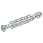 Goujon tête cruciforme filet bois Ø6