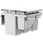 Poubelle coulissante 1 ou 2 seaux