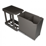 Poubelle coulissante ouverture automatique 1 ou 2 seaux