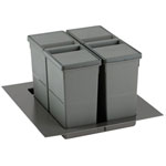 Poubelle sélective pour caisson de 450mm