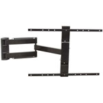 Support TV LED inclinable double bras articulé