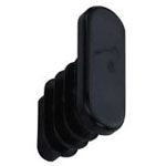 Embout de Barre de penderie 30x15