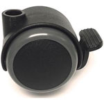 Roulette pivotante Ø50 sans fixation