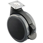 Roulette pivotante Ø125