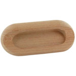 Poignée cuvette bois