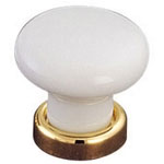 Bouton porcelaine