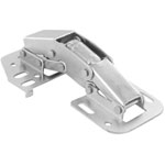 Charnière invisible en applique avec butée