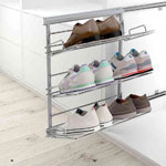 Range chaussures coulissant