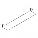 Range chaussures extensible montage latéral pour dressing