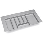 Ramasse-couverts en PVC gris