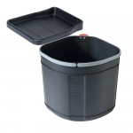 Poubelle pivotante à ouverture automatique 30L