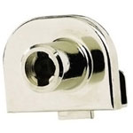 Serrure pour portes doubles en verre