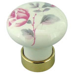 Bouton porcelaine
