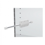 Mini tube porte cintre retractable