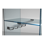 Porte-cintres coulissant 4 crochets