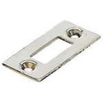 Gâche plate pour verrou