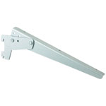 Console inclinable acier - 2 crochets - Entraxe 50 mm