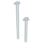 Pied de table métallique réglable