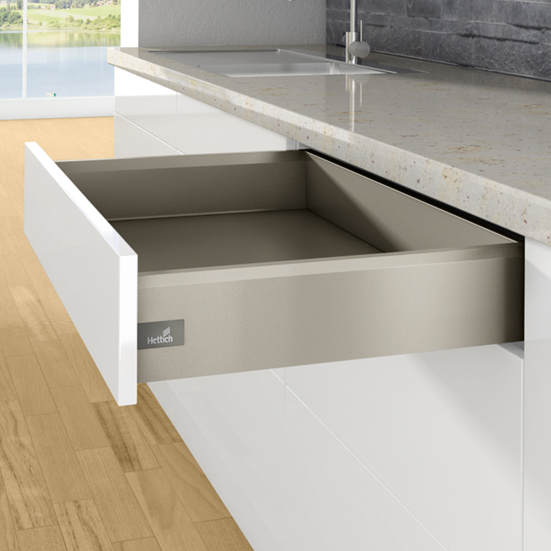 Tiroir Casserolier En Kit - Hauteur 94 (282 Mm Avec Bandeaux) - Décor