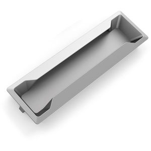 Poignée cuvette métal
