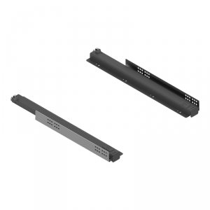 Set de 2 coulisses support tablette pour dressing