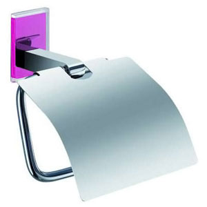 Porte Rouleau papier toilette avec capot