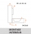 Charnière invisible - Avec amortisseur - 110° - Série 700 Logica - SALICE